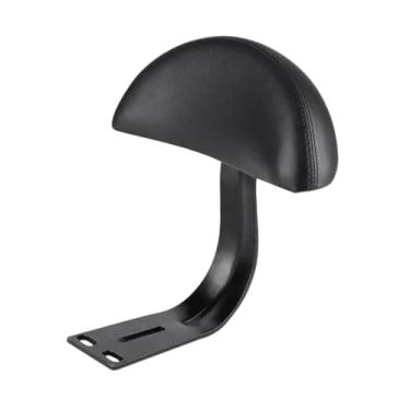 Imagem de KiBcsLic Encosto de substituição universal para scooters elétricas, fácil instalação para motocicleta, encosto prático preto para banco traseiro do passageiro