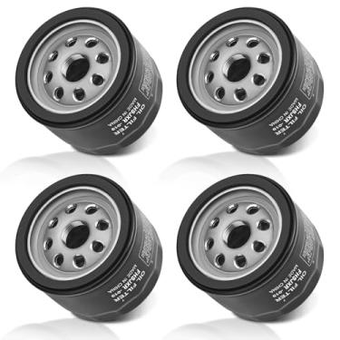 Imagem de FHSJXR Pacote com 4 4 filtros de óleo 49065-0721 49065-7007 492932S compatível com Kawasaki FR600V FR691V FR651V FR730V FS730V FS651V FS600V FR541V FX600V FX730V motor de 4 ciclos 12542 4 492932