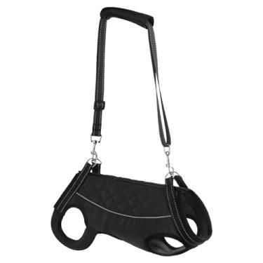 Imagem de Sling de Suporte para Cães - Colete de Viagem para Cães com Alça | Colete Ajustável Acolchoado Antifuga para Animais Lesados e Deficientes com Pernas Traseiras Fracas para Serviço e