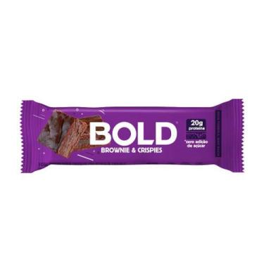 Imagem de Barra Proteica Bold Bar - Brownie & Crispies - 60g - Bold Snacks - Bol
