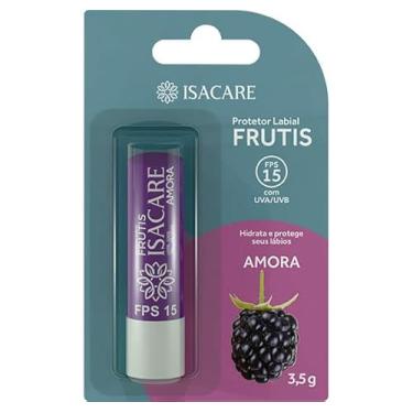 Imagem de Isacare Protetor Labial Frutis Amora Fps 15 3,5g