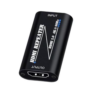 Imagem de Repetidor HDMI 2.0 4K 60Hz 30 m/100 pés hdmi amplificador extensor sem necessidade de energia para TV/laptop/PS4/DVD Plug and Play