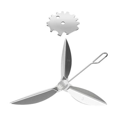 Imagem de Baoblaze Kit de acessórios para de limpeza de 22-1/2 polegadas, fácil de instalar, controle de ventilação mais espesso, peça de reposição para grelha