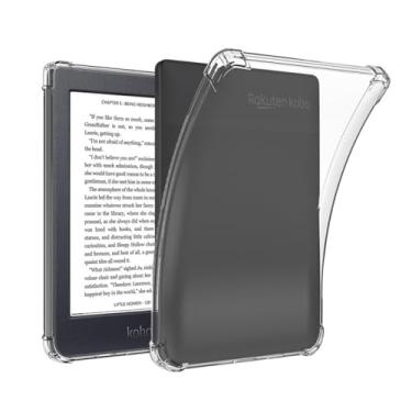 Imagem de Stianiiie Capa transparente para Kobo Nia 6 cantos reforçados 15.2 cm capa para Kobo Nia 6 eReader Nia 6 capa