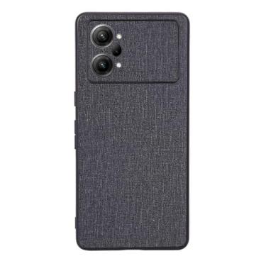 Imagem de Capas Compatível com OPPO K10 PRO 5G,Design de padrão de tela,Pproteção completa de 360°,Pplástico macio,Proteção contra quedaBlack