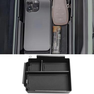 Imagem de Caixa de armazenamento oculta para apoio de braço para carro compatível com kits de estilo BJ40, console central, corrimão, caixa de armazenamento de privacidade, caixa de armazenamento oculta, kit de