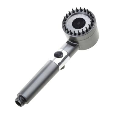 Imagem de Ducha Chuveirinho Massageador de Mão Portátil Higiênica Portátil Moderno para Banheiro Cinza