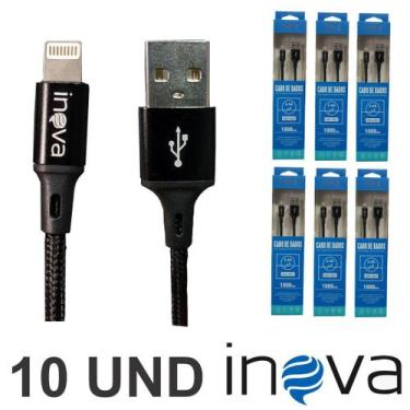 Imagem de 10 cabo iphone  original Inova lightning carregador 2.4A