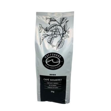Imagem de Café em Grãos Espresso Gourmet 1kg Coffshore 100% Arábica