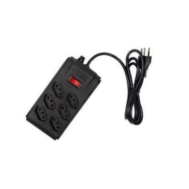 Imagem de Filtro De Linha Oex Tm103, Régua Extensão, 6 Entradas, 1.5M, Preto