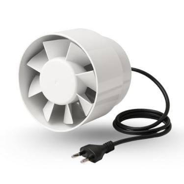 Imagem de Exaustor Ventilador Silencioso 100MM Grow Cultivo Indoor Bivolt 12W Vazão de 130m3/h para Tenda Estufa Cultivo Ventilação de Duto Original Master Plants