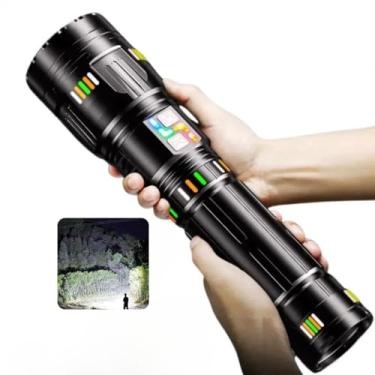 Imagem de Lanterna Tática LED Laser Titanium Canhão de Luz Mais Potente B-Max BM-8539