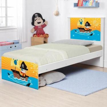 Imagem de Bi Cama Juvenil Zap Pirata com Colchões - Mais de Casa