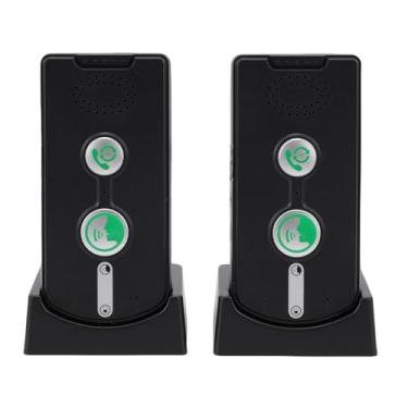 Imagem de GOWENIC Intercomunicador Sem Fio de 2 Vias, Nenhuma Rede Necessária de 2 Vias Conversas 500m Range IP54 Volume Ajustável à Prova de Chuva Com 30 Dias de Espera de 12 Meses para Casa