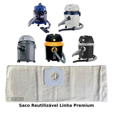 Imagem de Saco Reutilizável Premium Para Aspirador Arno H3PO + Filtro