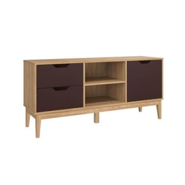 Imagem de Rack Movel Bento MB 1096 2 Gavetas 1 Porta 63x136x38,5cm
