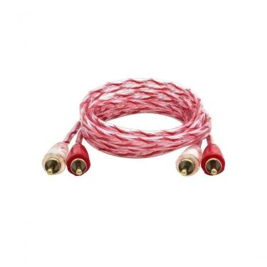 Imagem de Cabo Rca Stetsom Pvc Cristal Bronze Stereo 1 Metro