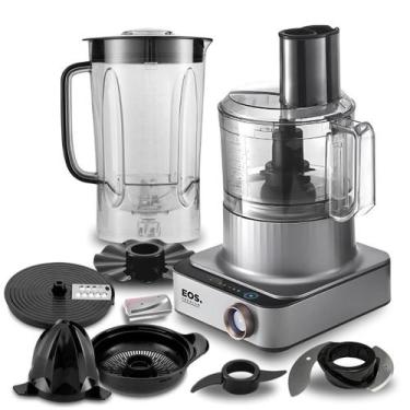Imagem de Multiprocessador 7 Em 1 1000w Eos Linha Premium com Espremedor, Cinza,