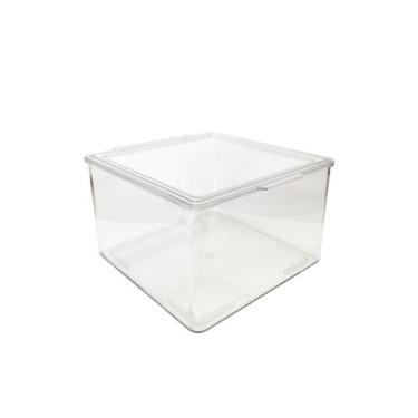 Imagem de Caixa Organizadora De Cápsulas Acrílico Design Sofisticado Multiuso Tr