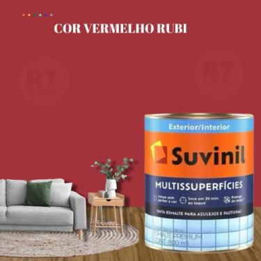 Imagem de Tinta Epóxi Base Água Suvinil Multissuperfícies Azulejos e Banheiros A