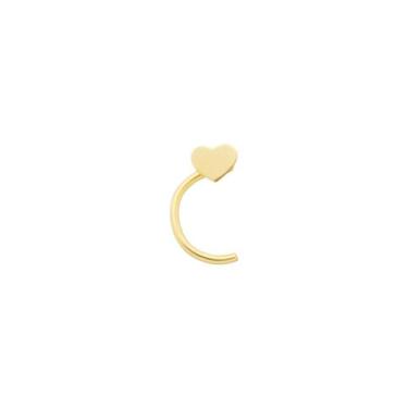 Imagem de Piercing De Nariz Coração De Ouro 18k - DR Joias