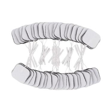 Imagem de Almofadas de Eletrodo para EMS - 20, 50 ou 100 Peças - Gel para Eletro