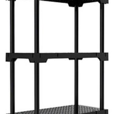 Imagem de Estante Plastico 167x70x35cm Branca 5 Prateleiras Ate 125kg