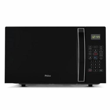Imagem de Micro-ondas Philco 28 Litros Limpa Fácil 1100W Preto PMO30P 110V, 110V
