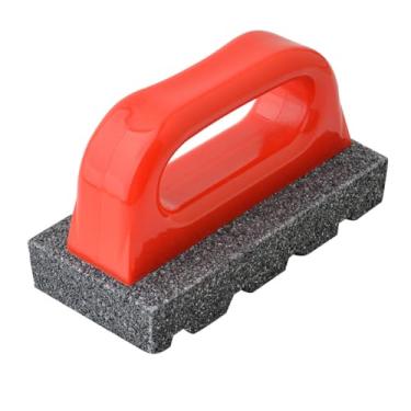 Imagem de Gunpla Tijolo de fricção de alvenaria, tijolo vermelho com cabo de plástico canelado, ferramenta de limpeza e remoção de marcas de limpeza de 20 grãos