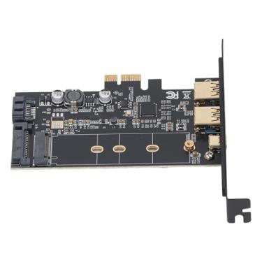 Imagem de aqxreight PCI-E para USB 3.0 Card de Expansão Tipo C Adaptador PCI M.2 SSD 5Gbps para Série 32 Bits 64 Bits System Channel Especificação Basi PCI-E para USB 3.0 Expansão Cardpci-E