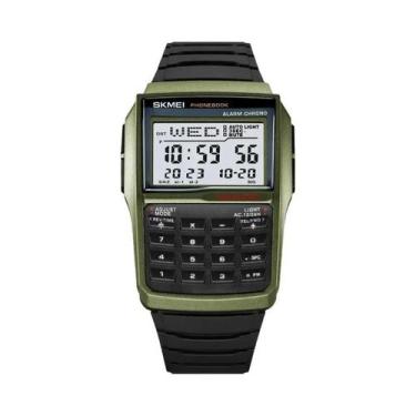 Imagem de Relógio Digital Esportivo Masculino De Pulso Com Duplo Horário SKMEI 2