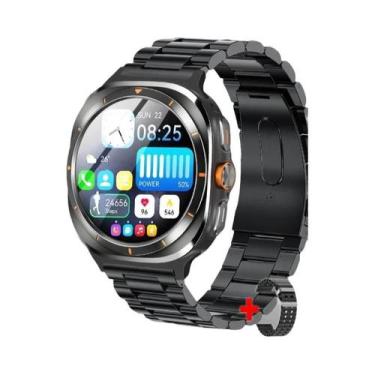 Imagem de Relógio Inteligente Masculino 7 Ultra 32GB GPS NFC HD AMOLED Para Espo