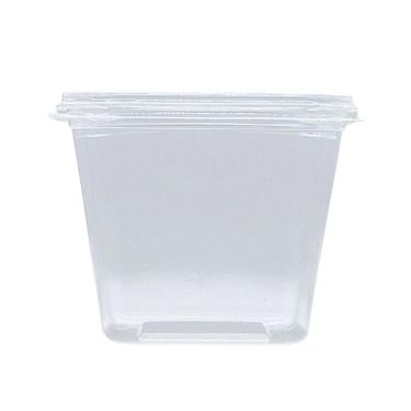 Imagem de Pote Quadrado Freezer e Micro-ondas 500ml com Tampa Prafesta c/20 un