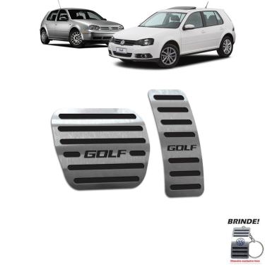Imagem de Pedaleira Automático Preto Volkswagen Golf 1999 A 2013