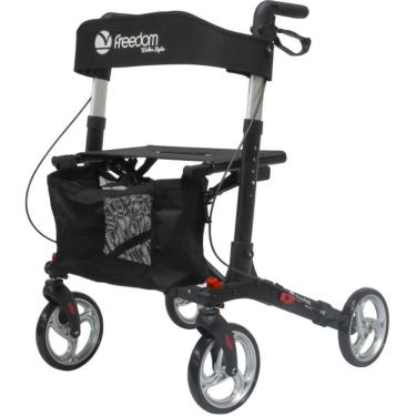 Imagem de Andador Ortopédico para Adultos e Idosos Styles Preto Tamanho M Freedom