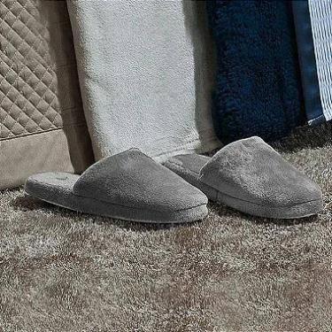 Imagem de Pantufa Niazitex Toque de Seda Kaki 41/42 - Conforto e Qualidade