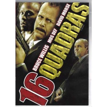 Imagem de DVD 16 Quadras Ação Suspense e Drama com Bruce Willis - NBO