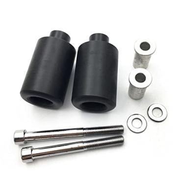 Imagem de HTTMT MT219-044-BK Protetor deslizante de quadro compatível com Suzuki Hayabusa Gsxr 1300 Gsx1300R 1999-2007