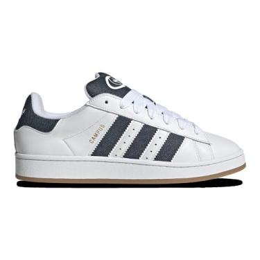 Imagem de Adidas Campus 00s Tênis - FTWR Branco/Noite Indigo/Dourado Metálico, Ftwr Branco/Noite Indigo/Dourado Metálico, 42 BR
