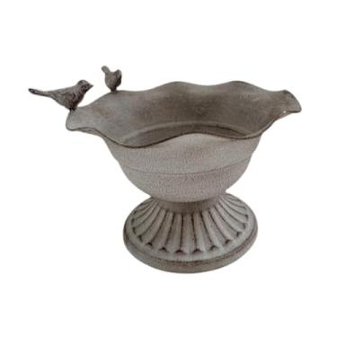 Imagem de Generic Vaso de urna para flores, vaso de metal para flores, arranjo de flores nórdico, de trombeta, de urna para decoração de mesa de jardim