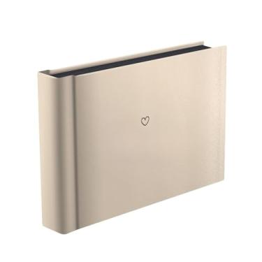 Imagem de Album Auto Colante Instalivro 10x15 Para 20 Fotos com Gravação a Laser (Bege Nossa Historia)