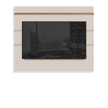 Imagem de Painel De Parede Para Tv Até 65 Polegadas Off White Freijó