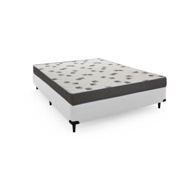 Imagem de Cama Box e Colchão Light D33 - Casal (158x188)