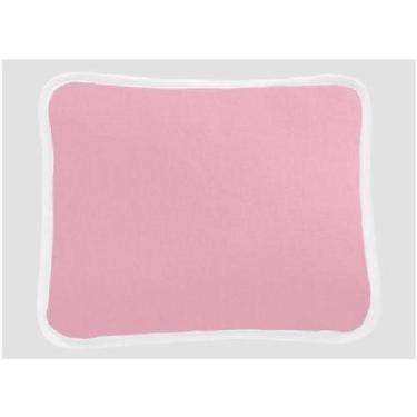Imagem de Fronha Lisa Para Travesseiro Bebê 30X40Cm 100% Algodão Rosa - Dugu