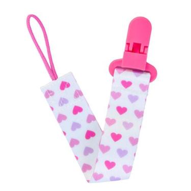 Imagem de Prendedor de Chupeta Estampado Pietra Baby, Coraçãozinho