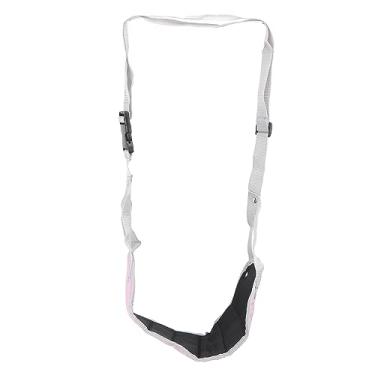 Imagem de Domary Apoio para Os Pés do Avião, Almofada para Pés de Viagem Com Malha Respirável, Rede de Tecido Oxford para Voos Longos (Róseo)