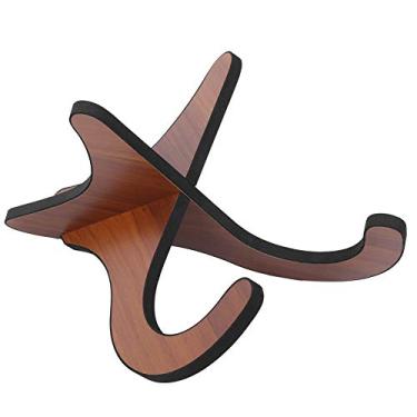 Imagem de Mingzhe Ukulele de Madeira Stand Clássico de Guitarra de Guitarra de Guitarra Acessórios para Instrumentos Musicais para Ukulele Violino