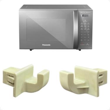 Imagem de Suporte da grelha para microondas PANASONIC lado direito e esquerdo para os modelos NN-ST65L NN-ST67L NN-ST55L