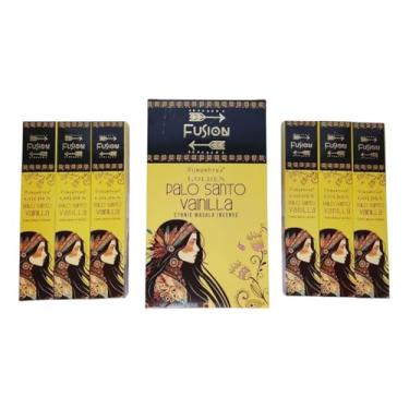 Imagem de Incenso Massala Fusion Vijayshree Palo Santo e Baunilha 6 Caixas