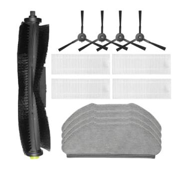 Imagem de Compatible With 360 S10 / X100 Max Robot Vacuum Cleaner Main Side Brush Hepa Filter Mop Replacement Spare Parts Accessories(Set L)